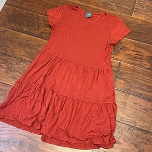 Olivia Rae Tiered Ruffled Summer Beach Dress size L